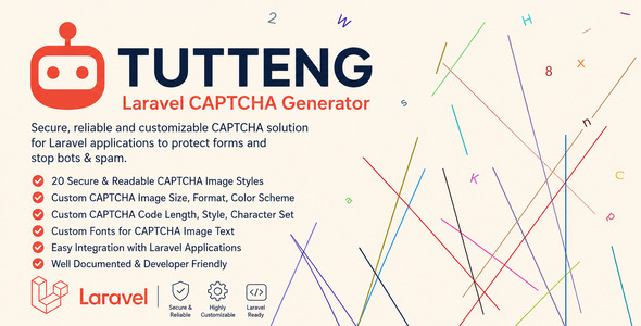 Tutteng - Laravel Captha Generator
