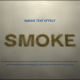 Smoke Text Effect - VideoHive Item for Sale