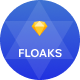 Floaks - Sketch Freelancer Invoicing & Finance Website Template - ThemeForest Item for Sale