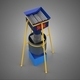 Compact Industrial Crusher Shredder Grinder Recycling Machine - 3DOcean Item for Sale