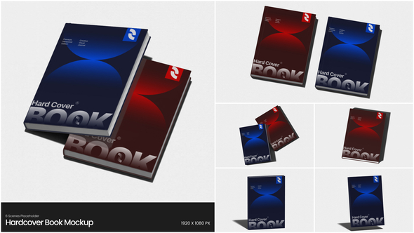 Hardcover Book Mockup