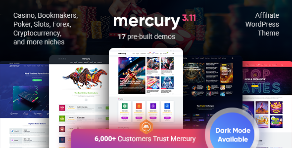 Mercury - Affiliate WordPress Theme