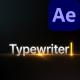 Automated Typewriter Presets - VideoHive Item for Sale