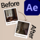 Before After Comparison Stories - VideoHive Item for Sale