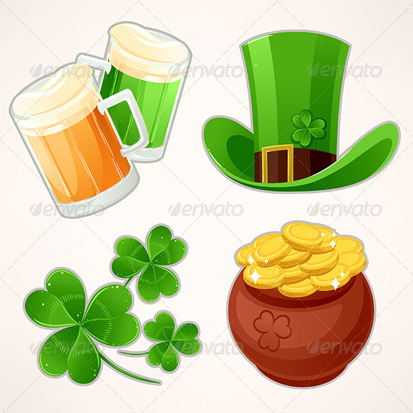 Icons to St. Patrick's Day