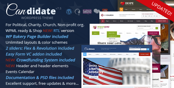 Candidate theme