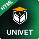 Univet - University Education HTML Template - ThemeForest Item for Sale