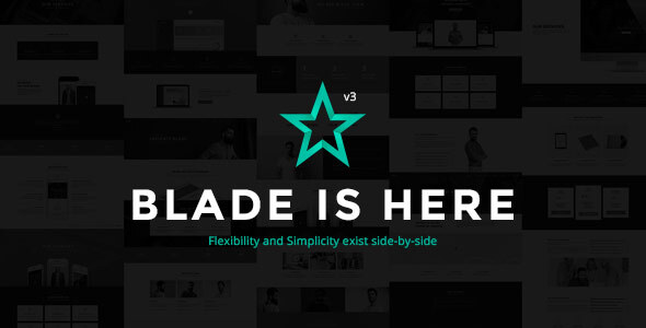 Blade WordPress theme