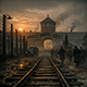 Dramatic Scene Auschwitz