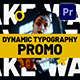 Dynamic Typography Promo - VideoHive Item for Sale