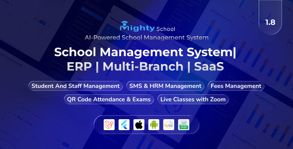 School Management System ERP & Multi-Branch SaaS – Mighty School Pro