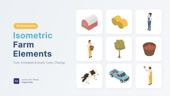 Isometric Farm Pack