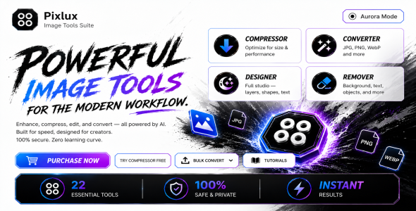 Pixlux | HTML5 Client-Side Image Editing Library