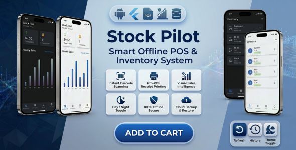 StockPilot - Smart Offline POS and Inventory Management Flutter App