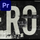 Dramatic Historical Opener - Premiere Pro - VideoHive Item for Sale