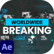 Breaking News Intro - VideoHive Item for Sale