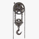 Chain Hoist with Hook M2 - 3DOcean Item for Sale