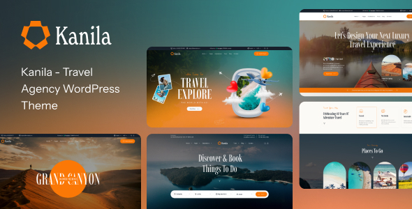 Kanila - Travel Agency WordPress Theme