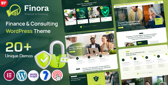 Finora - Finance & Consulting WordPress Theme