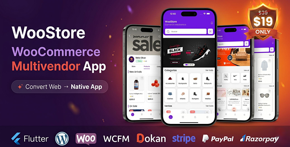 WooStore - Flutter Multivendor App For WooCommerce