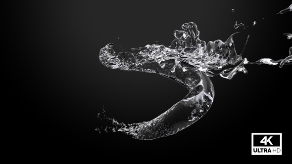 Vortex Splash Of Pure Water