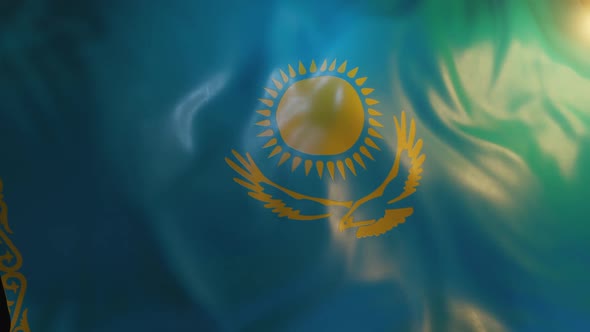 Kazakhstan Flag