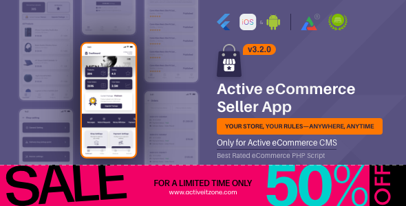 Active eCommerce Seller App