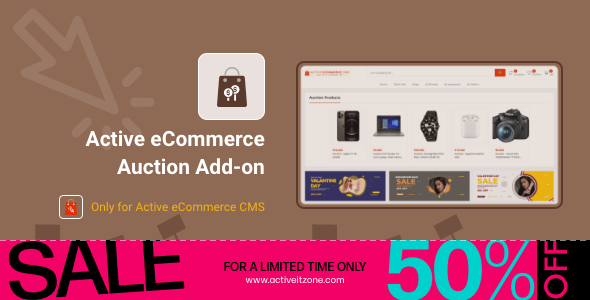 Active eCommerce Auction Add-on