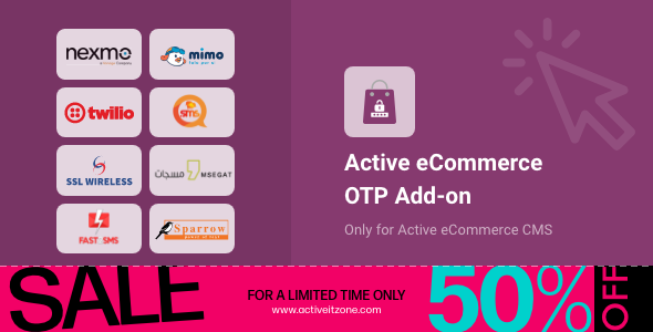Active eCommerce OTP Add-on
