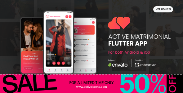 Active Matrimonial Flutter App
