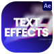 Blur Text Effects - VideoHive Item for Sale