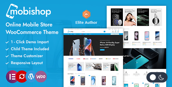 Mobishop - Mobile Phone & Gadgets Store WooCommerce Theme