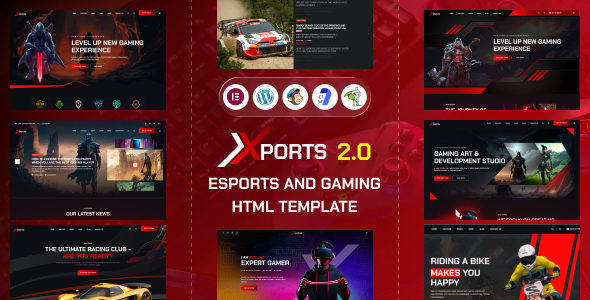 Xports - eSports and Gaming WordPress Theme