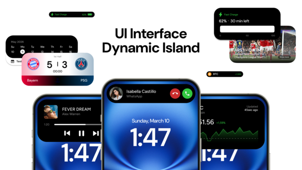 UI Interface Dynamic Island