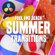Summer Beach Pool Party Transitions DaVinci Resolve - VideoHive Item for Sale