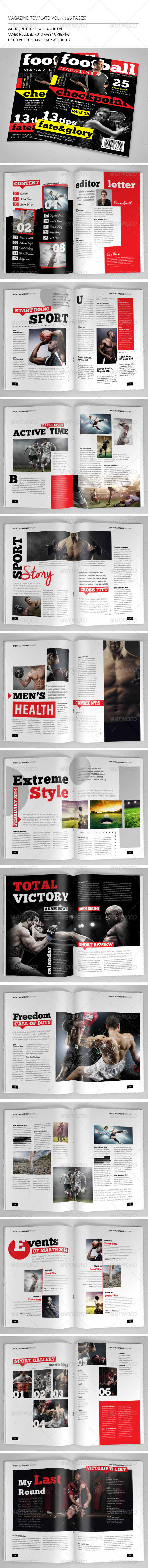 25 Pages Sport Magazine Vol7