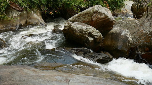 Flowing Water Steam