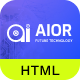 Aior - AI Startup & Technology HTML template - ThemeForest Item for Sale