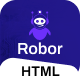 Robor – AI and Automation Integration HTML Template - ThemeForest Item for Sale