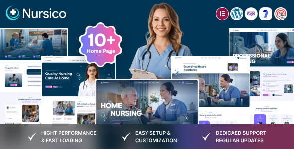 Nursico - Medical & Nursing WordPress Theme