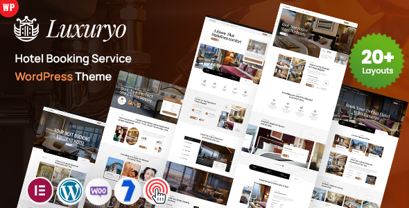 Hotel Luxuryo - Travel Booking WordPress
