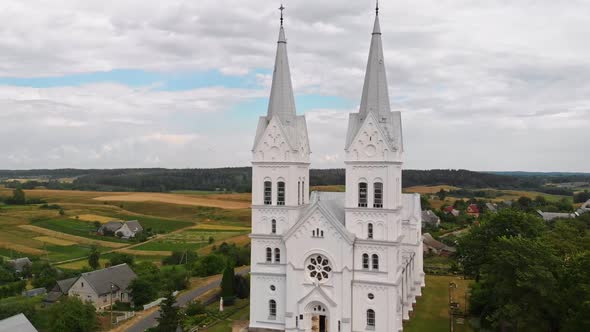 Church in Town Slobodka Braslav 