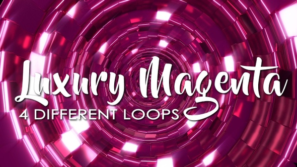 Luxury Magenta Visual Loops