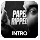 Paper Ripped Intro - VideoHive Item for Sale