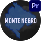 Montenegro Map – MOGRT Kit - VideoHive Item for Sale