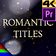 Wedding Romantic Titles 4K - VideoHive Item for Sale