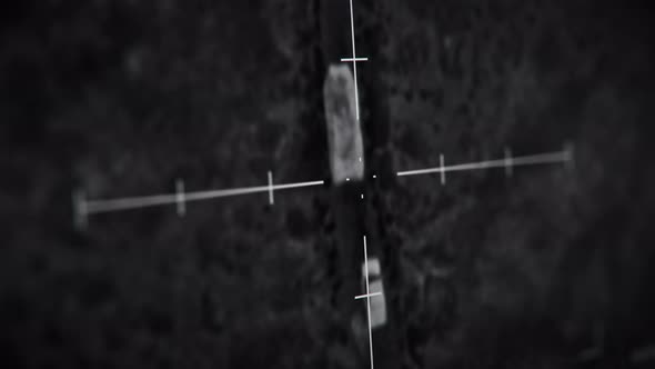 Military Helicopter Destroys Enemy APC Vehicle During Combat Operation alt
