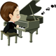 The Victory Marching Piano
