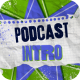 Color Splash Podcast Intro - VideoHive Item for Sale