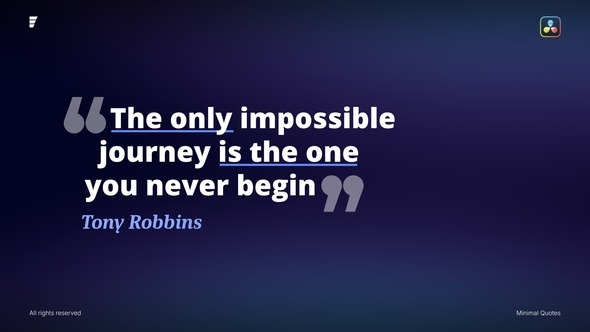 Minimal Quotes - DR